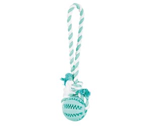 Hund - Trixie Denta Fun Playing Rope with Ball ø 7/24 cm - TX3299