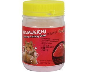 Smådyr - Hamukichi hamster bath sand strawberry scent/400g - HT60179