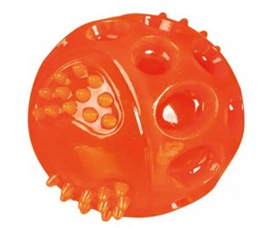 Hund - Trixie Flashing Ball 7.5cm assorted colours - TX33643