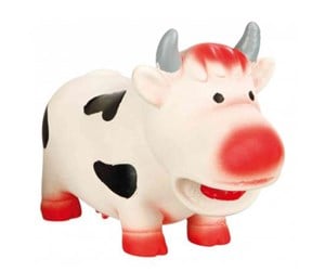 Hund - Trixie Cow Dog Toy made of latex 19 cm assorted colours - TX35196