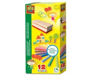 Kreative leker - SES Crayons with Eraser - 00208