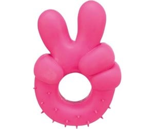 Hund - Trixie Peace hand sign latex 14 cm - TX35519