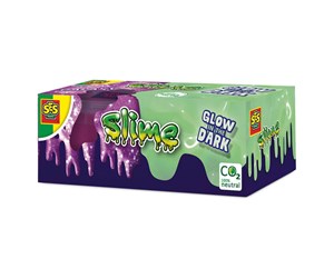 Kreative leker - SES Slime - Glow in The Dark 2X120Gr - 15007