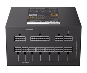 Strømforsyning (PSU) - ENDORFY Supremo FM5 Gold - power supply - 850 Watt Strømforsyning (PSU) - 850 Watt - 120 mm - ATX - 80 Plus Gold sertifisert - EY7A009