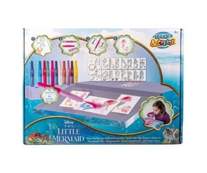 Kreative leker - Canenco The Little Mermaid Blow Pen Set Deluxe - TLM23368