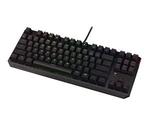 Tastatur - ENDORFY Thock TKL Red - keyboard - black - Gamingtastatur - Svart - EY5A003