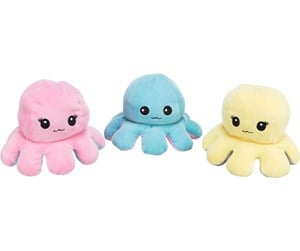 Hund - Trixie Reversible octopus plush 19 cm assorted colours - TX35928