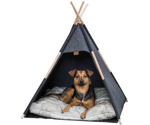 Hund - Trixie Hule-Tipi til Hunder – Koselig og Stilfull Hvileplass 70x70x70cm - TX36278