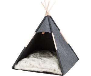 Hund - Trixie Tipi cave felt 70 × 70 × 70 cm anthracite - TX36278