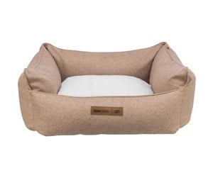 Hund - Trixie Farello bed square 60 × 50 cm brown/white - TX37646