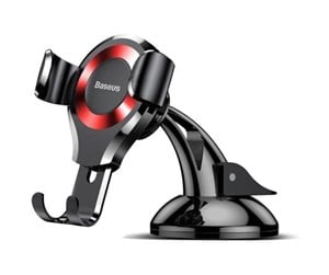 Mobil - Andre tilbehør - Baseus Osculum gravitational phone holder (red) - SUYL-XP09