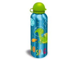 Skole - Kids Licensing Dino in Space Aluminum Drinking Bottle 500ml. - KL11326