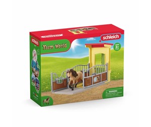 Schleich - Schleich Pony Box w Iceland Pony Stallion - 42609