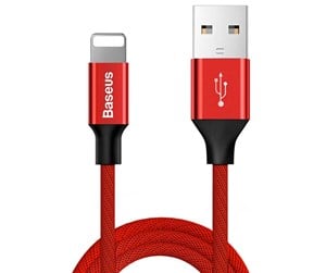 USB - Baseus Yiven Lightning Cable 180 cm 2A (red) - CALYW-A09