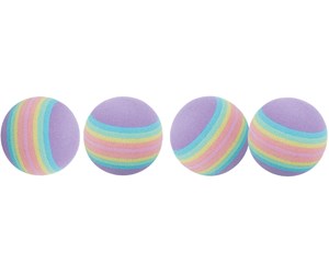 Katt - Trixie Set of Rainbow Balls ø 4 cm - TX4097