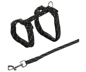 Katt - Trixie Harness with Lead Reflecting assorted colours - TX4183