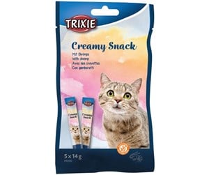 Katt - Trixie Creamy Snack with shrimp 5 × 14 g - TX42682