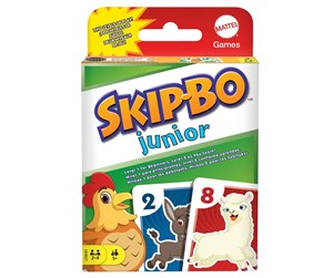 Brettspill & Puslespill - Mattel Skip-Bo Junior Card Game - HHB37