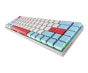 Tastatur - Cherry MX MX-LP 2.1 - Gamingtastatur - Tysk - Hvit - G80-3860LVADE-0