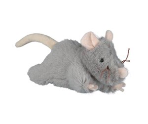 Katt - Trixie Mouse with catnip and sound 15cm. - TX45788