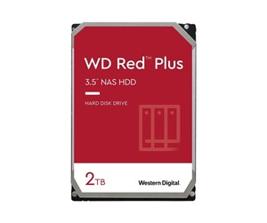 Harddisk - WD Red Plus (CMR) - 2TB - Harddisk - WD20EFPX - SATA-600 - 3.5" - WD20EFPX