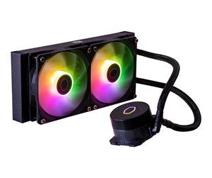 Prosessor-kjøler - Cooler Master MasterLiquid Lite 240L Core ARGB - CPU Vannkjøling - MLW-D24M-A18PZ-R1