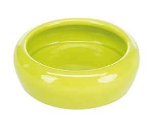 Smådyr - Trixie Ceramic Bowl 100ml/ø10cm assorted colours - TX60741