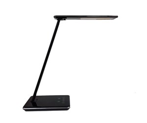 Skrivebordstilbehør - Unilux Linka LED lampe, svart - 400124484