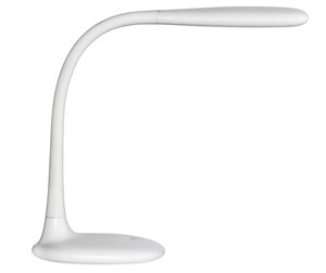 Skrivebordstilbehør - Unilux Lucy LED lampe, hvit - 400093614