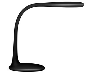 Skrivebordstilbehør - Unilux Lucy LED lampe, svart - 400093640