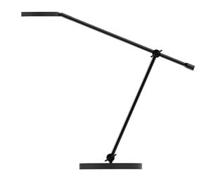 Skrivebordstilbehør - Unilux Sunlight LED lampe, svart - 400110128