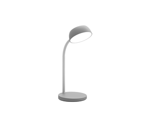 Skrivebordstilbehør - Unilux Tamy LED lampe, grå - 400165986