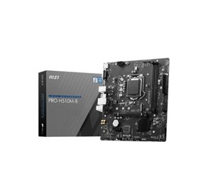 Hovedkort - MSI PRO H510M-B Hovedkort - Intel H510 - Intel LGA1200 socket - DDR4 RAM - Micro-ATX - PRO H510M-B