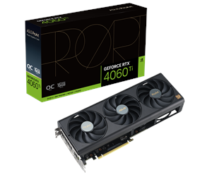 Grafikkort - ASUS GeForce RTX 4060 Ti ProArt OC - 16GB GDDR6 RAM - Grafikkort - 90YV0JH2-M0NA00