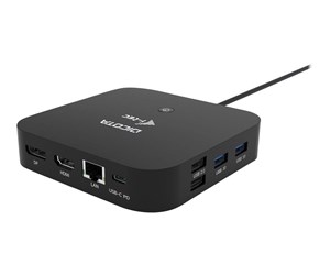 Dokkingstasjon - Dicota USB-C 11-in-1 Docking Station 5K HDMI/DP PD 100W - D31949