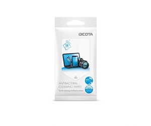 Kabinett tilbehør (kjølepasta mv.) - Dicota Antibacterial Surface Cleaning Wipes Pack (15 pieces) - D31811