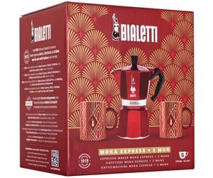 Kaffe & Espresso - Bialetti Moka Express Déco Glamour - 6 cups + 2 mugs - 0009910