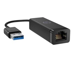 Nettverksadapter - HP USB 3.0 to Gigabit RJ45 Adapter G2 - 4Z7Z7AA