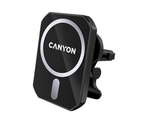 Mobil - Adaptere og ladere - Canyon CM-15 car wireless charging holder - magnetic - 15 Watt - CNE-CCA15B01