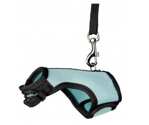 Smådyr - Trixie Soft Harness with Lead 12 - 18 cm assorted colours - TX61511