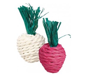 Smådyr - Trixie Set of Straw Toys 8cm - TX6193