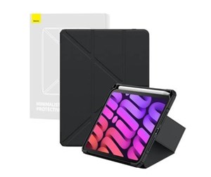 Nettbrett - Deksler og etui - Baseus Minimalist Series IPad Mini 6 8.3" protective case (black) - ARJS040501