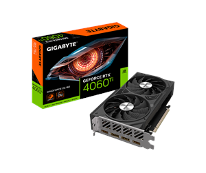 Grafikkort - GIGABYTE GeForce RTX 4060 Ti WindForce 2 OC - 16GB GDDR6 RAM - Grafikkort - GV-N406TWF2OC-16GD