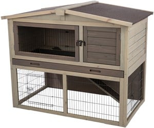 Smådyr - Trixie natura small animal hutch w/outdoorrun.124×102×78cm - TX62344