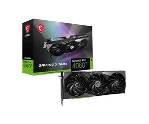 Grafikkort - MSI GeForce RTX 4060 Ti GAMING X SLIM - 8GB GDDR6 RAM - Grafikkort - RTX 4060 TI GAMING X SLIM 8G