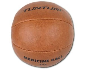 Sport & Fitness - Tunturi Medicine Ball 1 kg. - 14TUSBO097BRUNONE SIZE