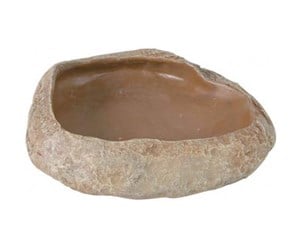 Reptiler - Trixie Water and Food Bowl 19 x 5 x 16cm - TX76184