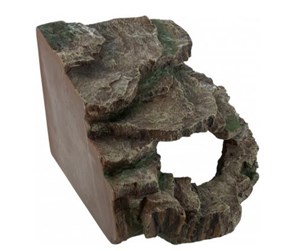 Fisk - Trixie Corner Rock with Cave and Platform 26 x 20 x 26cm - TX76196