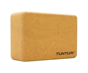 Sport & Fitness - Tunturi Cork Yoga Block - 14TUSYO050IONE SIZE