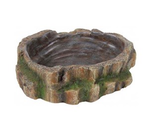 Reptiler - Trixie Water and Food Bowl 18 x 4.5 x 17cm - TX76204